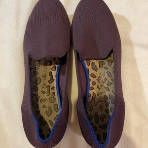 Rothy's Women's Flats - Purple with Blue Trim